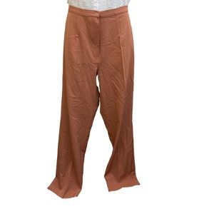 Damara Straight Pants Straight Leg  Orange Size 16